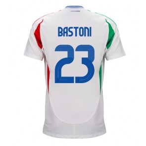 Italien Alessandro Bastoni #23 Bortatröja EM 2024 Kortärmad